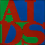 AIDS by General Idea, 1987, screenprint in colors, sold Sep 2025