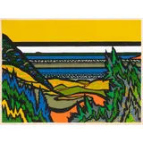 Untitled by Richard Fiscus, serigraph, sold Sep 2025