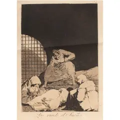 Untitled by Francisco Goya, etching, sold Sep 2025