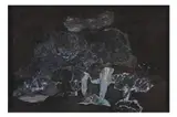 Untitled by Glyn Morgan, mixed media on paper, offered Jul 2021