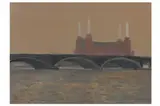 Untitled by Bernard Myers, oil on paper, offered Jul 2021