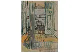 R.a. (1928-1992) by John Bratby, pencil and pastel, offered Jul 2021