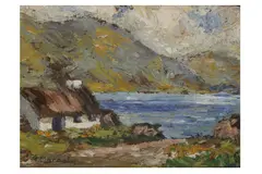 Untitled by Gladys Mccabe, oil on board, offered Jul 2021