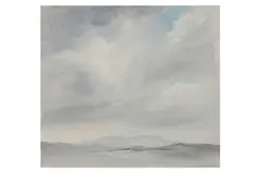 Untitled by John Hitchens, oil on canvas, offered Jul 2021