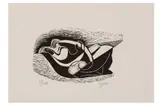 R.a. (1899-1991) by Eileen Agar, woodcut, offered Jul 2021