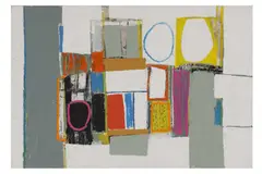 Untitled by James Hull, gouache and ink on board, offered Jul 2021