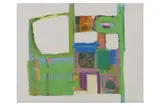 Untitled by James Hull, watercolour and gouache on board, offered Jul 2021