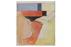 Untitled by Adrian Heath, pencil and gouache, offered Jul 2021