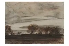 Untitled by Muirhead Bone, charcoal and chalk, offered Jul 2021