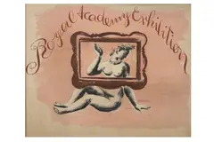 Untitled by Hans Feibusch, pencil and gouache24, offered Jul 2021