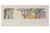 Untitled by Hans Feibusch, gouache, offered Jul 2021