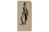 Untitled by Feliks Topolski, ink and wash on paper, offered Jul 2021