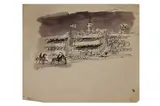 Untitled by Feliks Topolski, ink and wash on paper, offered Jul 2021