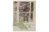 Untitled by Mary Potter, pencil and watercolour on paper, offered Jul 2021