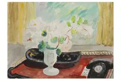 Untitled by Paul Lucien Maze, watercolour and gouache, offered Jul 2021