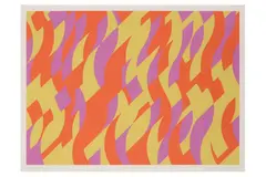 Untitled by Bridget Riley, screenprint, offered Jul 2021