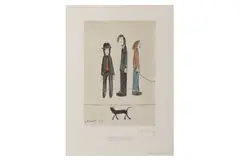R.a. (1887-1976) by L. S. Lowry, lithograph, offered Jul 2021