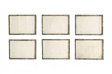 A set of six plaster reliefs after raphael by John Henning, sculpture, offered Jun 2021