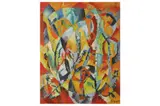 Untitled by Jean-Claude Forquin, oil on canvas, offered Jun 2021