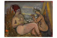 Untitled by Marie-Louise von Motesiczky, oil on canvas, offered Jun 2021