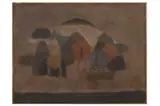 Untitled by Zoran Mušič, oil on canvas, offered Jun 2021