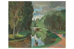 Untitled by André Planson, oil on canvas, offered Jun 2021