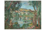Untitled by André Planson, oil on canvas, offered Jun 2021
