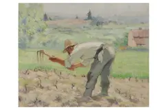 Untitled by Pierre Adolphe Valette, oil on canvas, offered Jun 2021