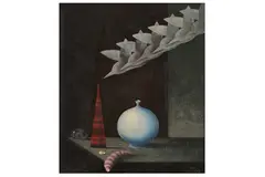 Untitled by Josef Lehoučka, oil on canvas, offered Jun 2021