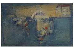 Untitled by Antonín Málek, oil on board, offered Jun 2021