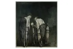 Untitled by Jerzy Duda-Gracz, oil on board, offered Jun 2021