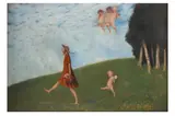 Untitled by Joseph Uhl, oil on canvas, offered Jun 2021