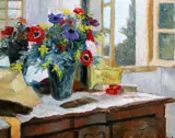 5in by Nadia Benois, oil on canvas, sold Oct 2019