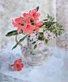 Untitled by Oliver Messel, oil on canvas, sold Oct 2019