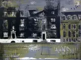 Untitled by John Piper, oil, sold Oct 2019