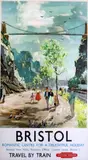 Lithographic colour posterBristol Romantic Centre for a Delightful by Leslie Arthur Wilcox, print (other), sold Oct 2019