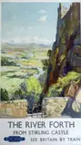 Lithographic colour posterThe River Forth from Stirling Castle B 1276239 by Jack Merriott, print (other), sold Oct 2019