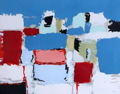 Méditerranée (La Ciotat) by Nicolas de Staël, lithograph, sold Oct 2019