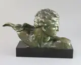 Signd by Alexandre Kelety, bronze, sold Oct 2019