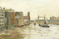 British by David Birch, Oil on Board, offered Nov 2020