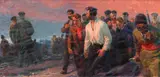 The 26 Commissars - The Bloody Morning, 1957 by Al'bert Stepanovich Papikian, Oil on Canvas, offered Nov 2020