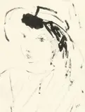 British by Elinor Bellingham-Smith, Ink Drawing, sold Nov 2020