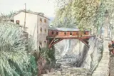 A set of four watercolours of scenes around Funchal by Canon Charles Swaine, watercolor, offered Nov 2020