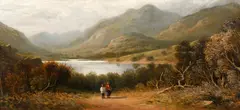 Loch Ness by Samuel Bough, oil on canvas, sold Oct 2012