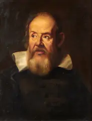 Portrait of Galileo Galilei by Justus Sustermans, oil on canvas, sold Oct 2012