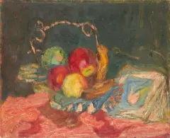 Fruit in silver dish by Henryk Gotlib, sold Oct 2012