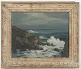 Untitled by Melville Stark, oil on board, offered Mar 2017