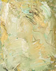 Queen by John Adams Griefen, 1998, acrylic and glitter on canvas, sold Sep 2022