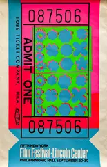 Fifth New York Film Festival Poster by Andy Warhol, 1967, serigraph, sold Sep 2022