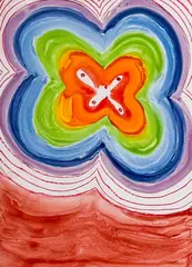 Pulp II by Tamara Gonzales, 2000, monoprint, sold Sep 2022